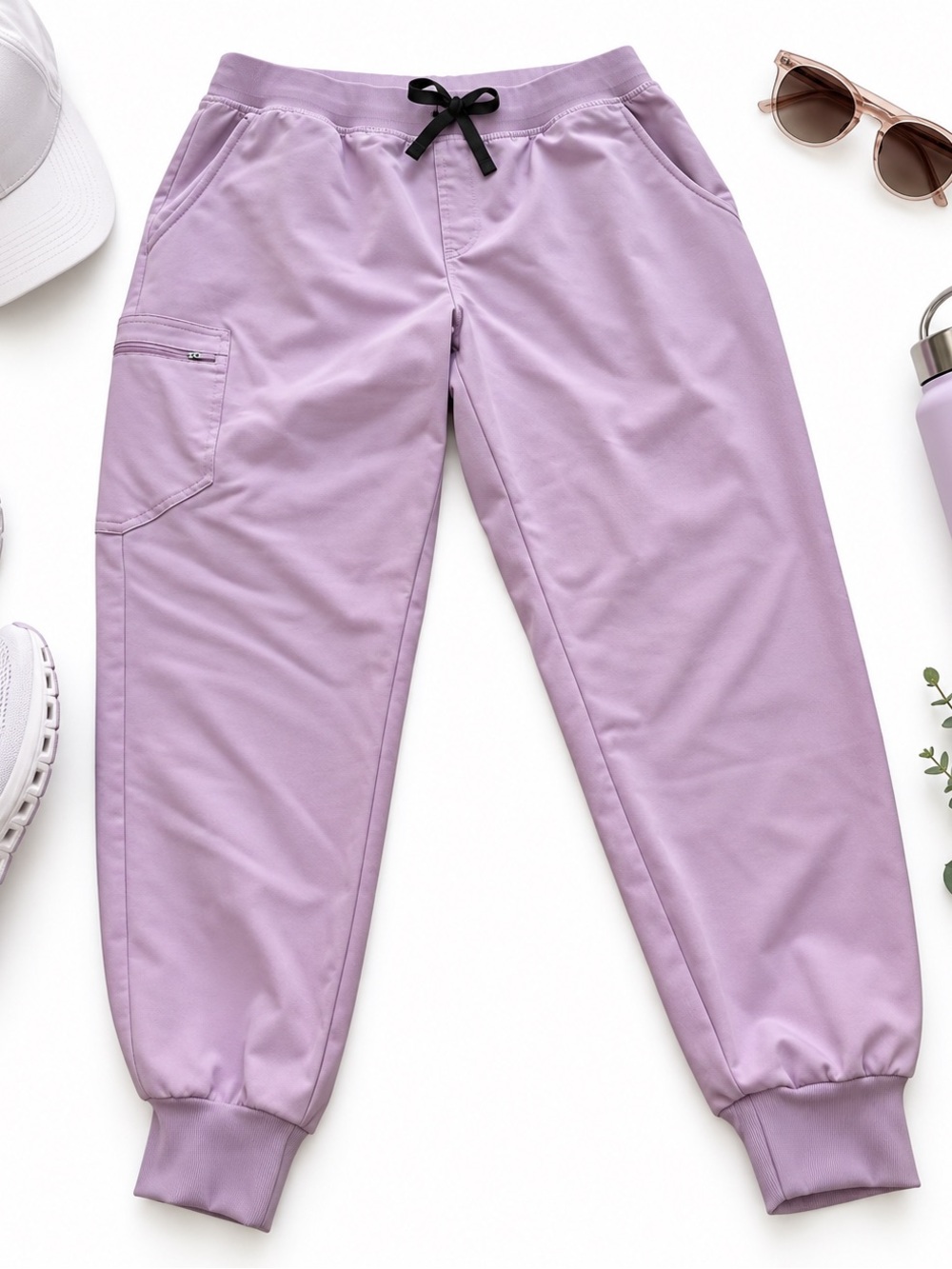 FIGS Lavender Purple FIONx Stretch Jogger Scrub Pants 26” Inseam Size XLP/XXLP